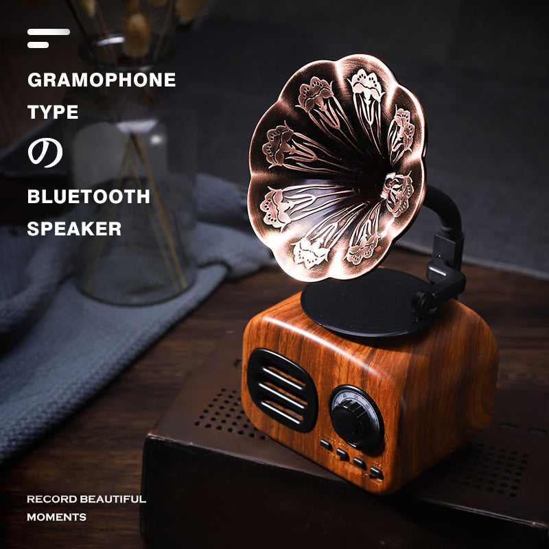 Retro Bluetooth-Lautsprecher im Vintage-Design