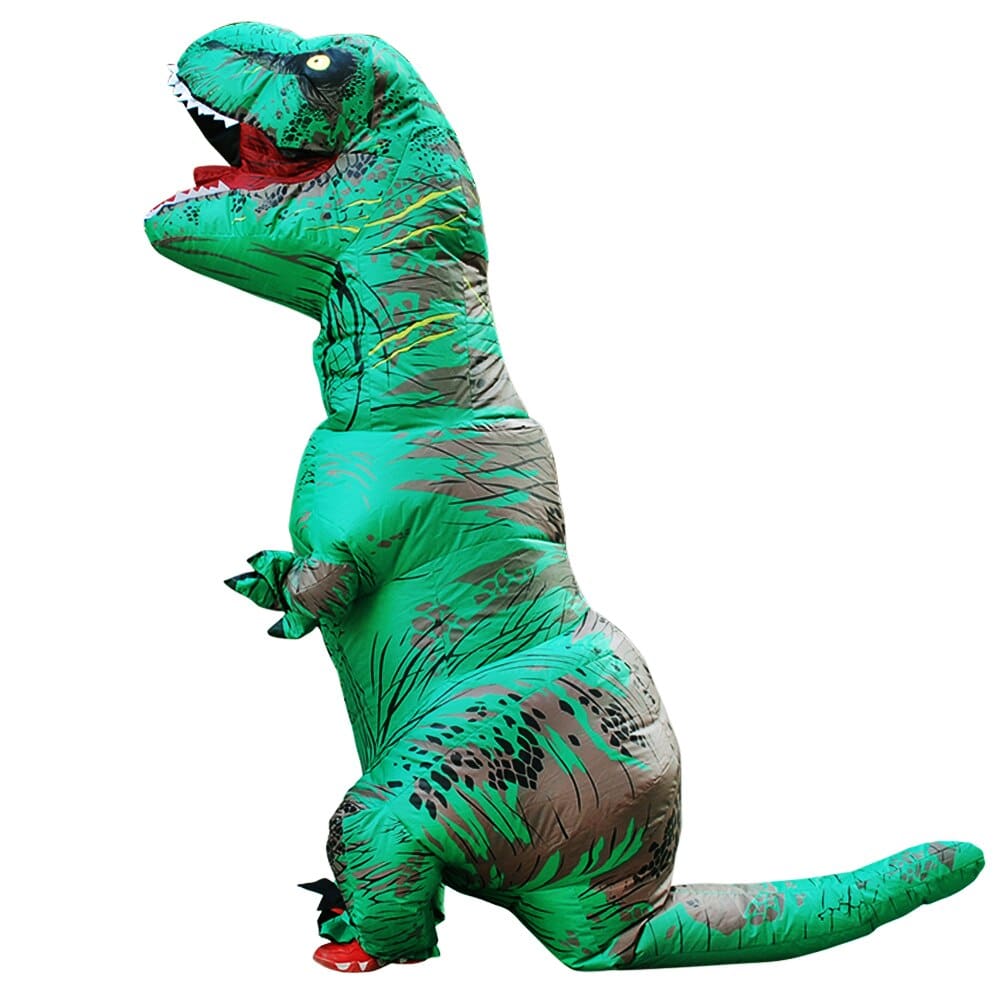 Aufblasbares T-Rex Dinosaurierkostüm mit Ventilator