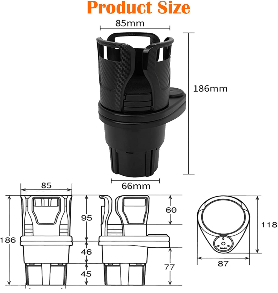 Multifunctional Car Cup Holder