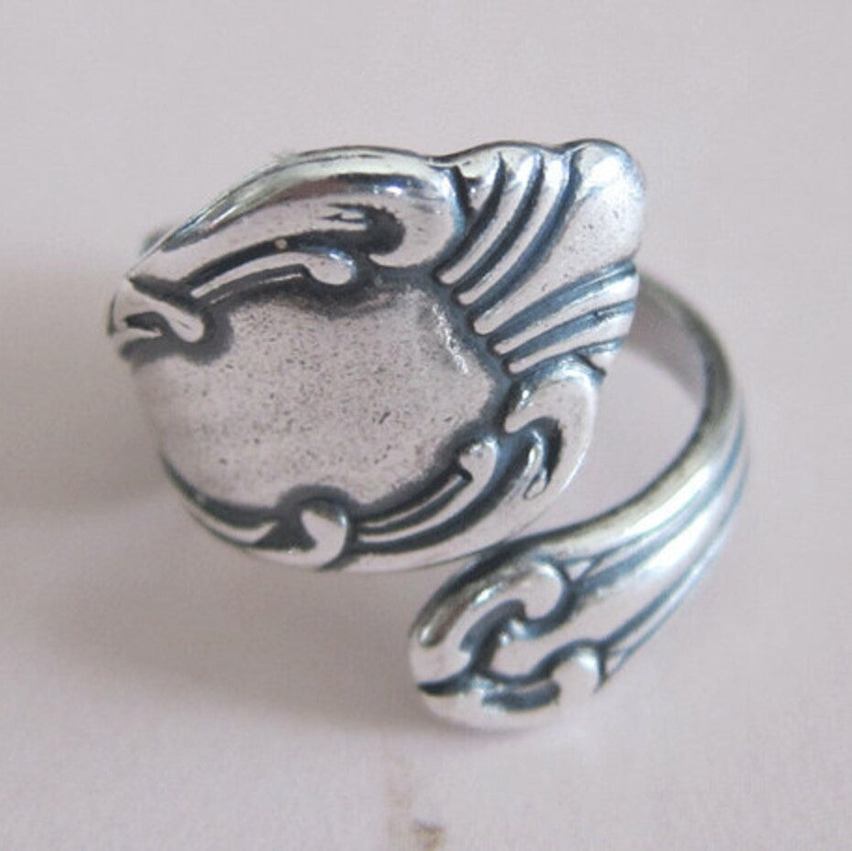 Sterling Silver Spoon Ring