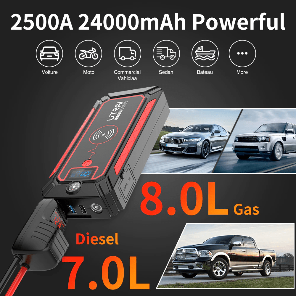 Digital Car Jump Starter