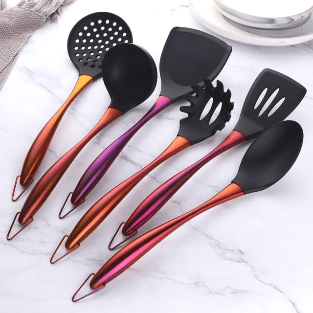 Gold Cooking Utensils Set (6PCS)