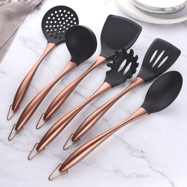 Gold Cooking Utensils Set (6PCS)