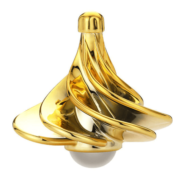 Rotating Blowing Spinner Toy