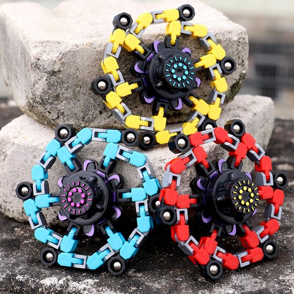 4PCS Deformed Fidget Spinner Toy