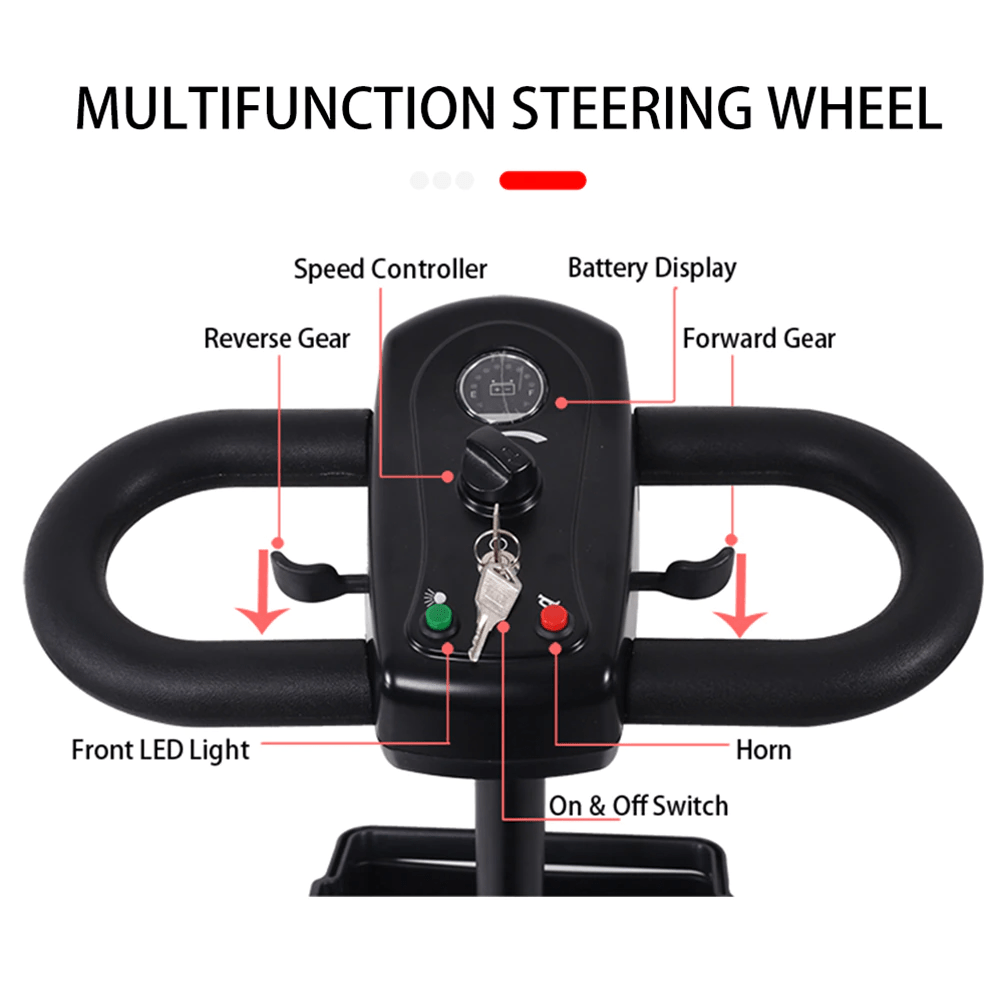 4 Wheel Electric Scooter