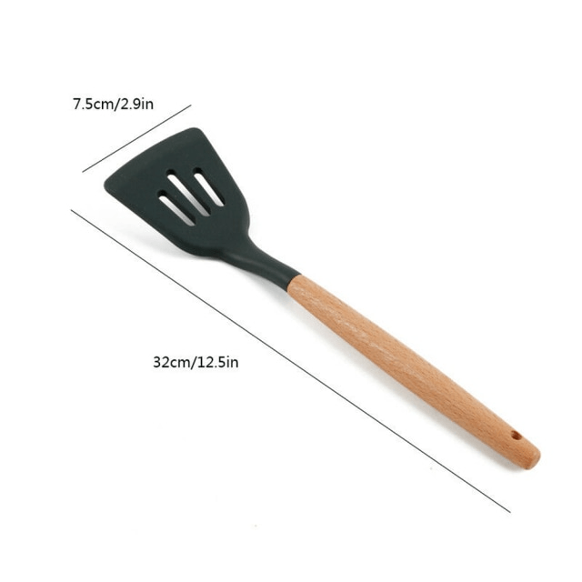 9 Pcs Silicone Kitchen Utensils Set