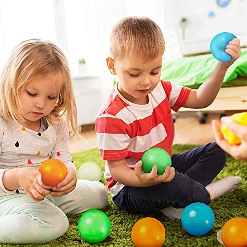 8 PCS Glow in The Dark Ceiling Balls | Stress Relief Sticky Balls