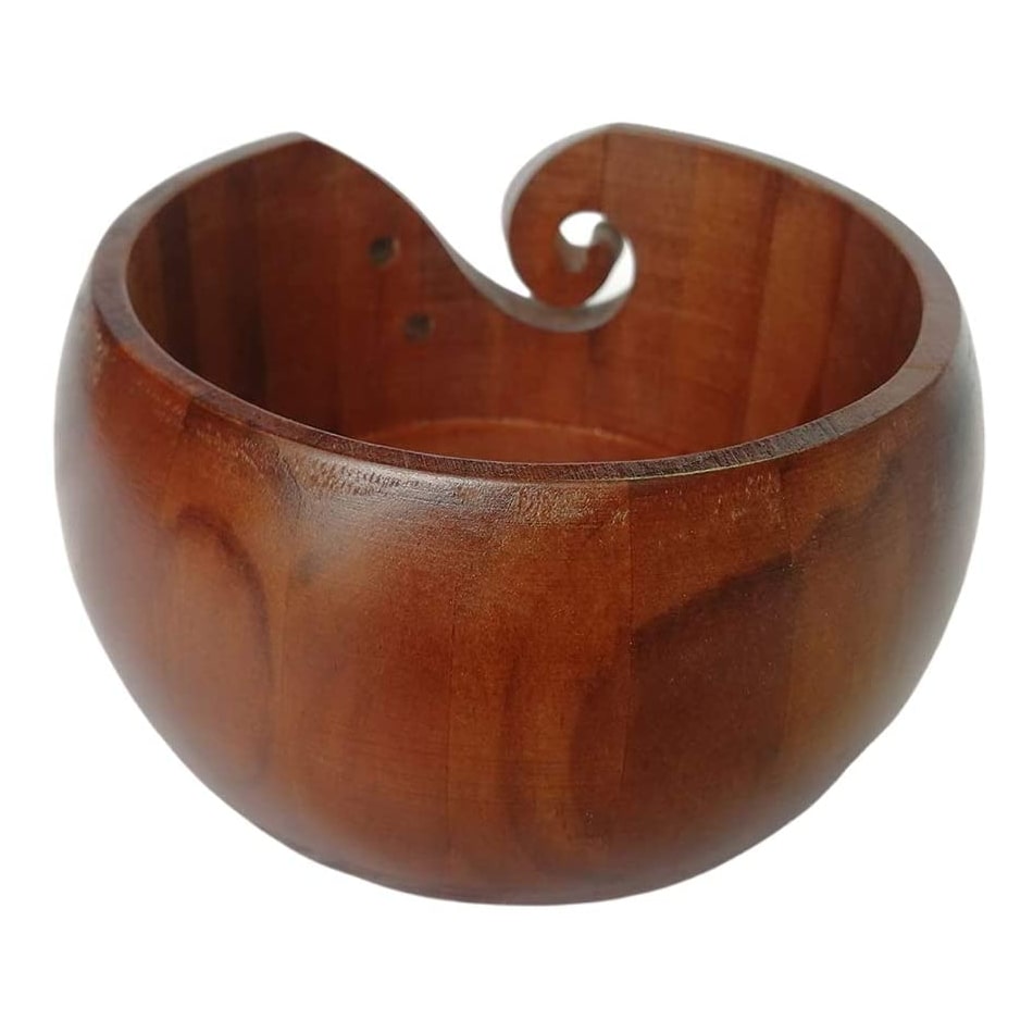Wooden Yarn Bowl