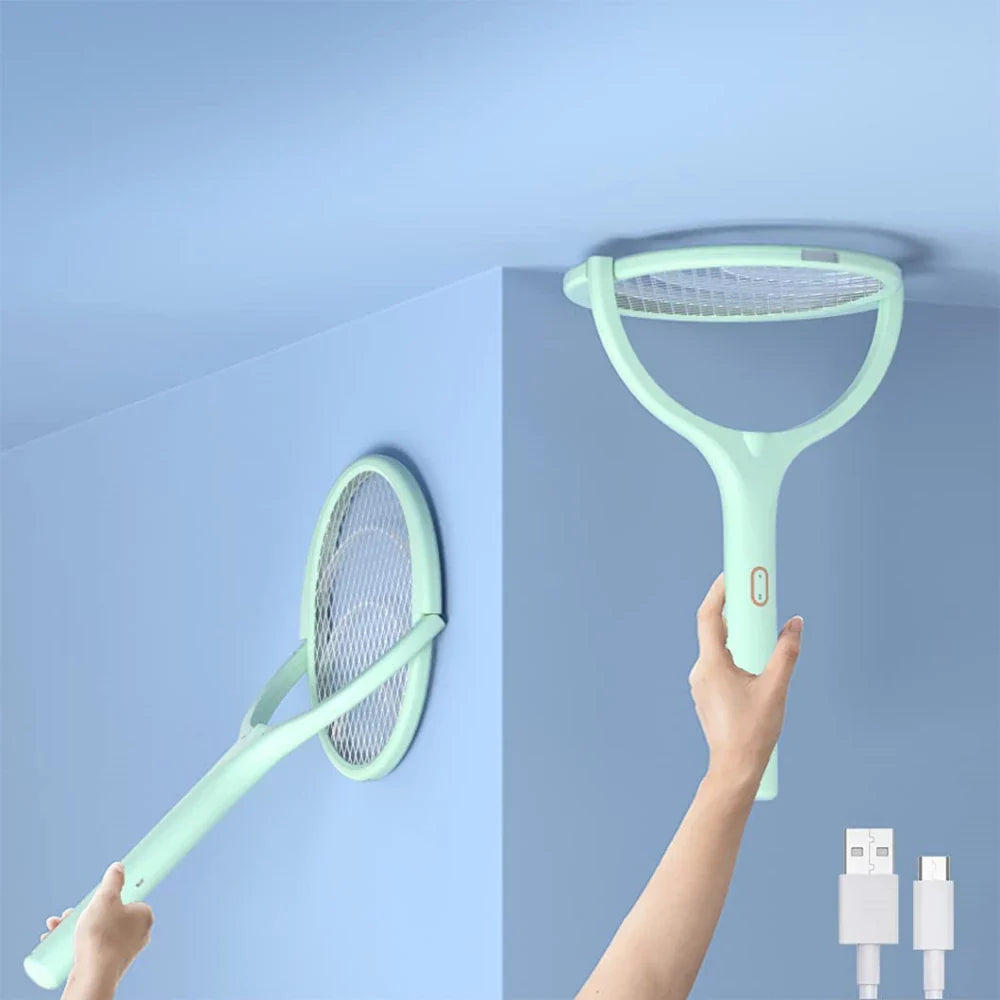 Electric Fly Swatter Racket