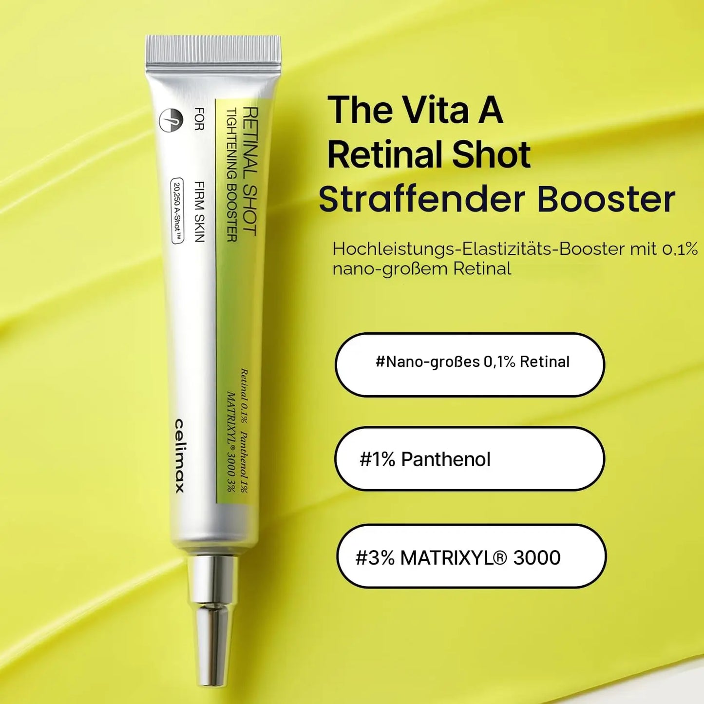 Celimax Retinal Shot Tightening Booster – Anti-Aging Serum mit Matrixyl & A-Shot Technologie