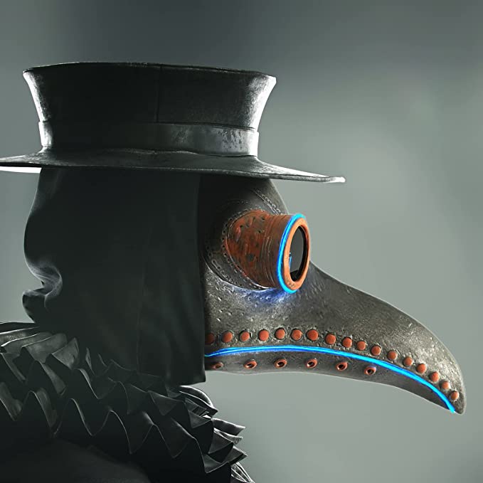 LED Plague Doctor Mask