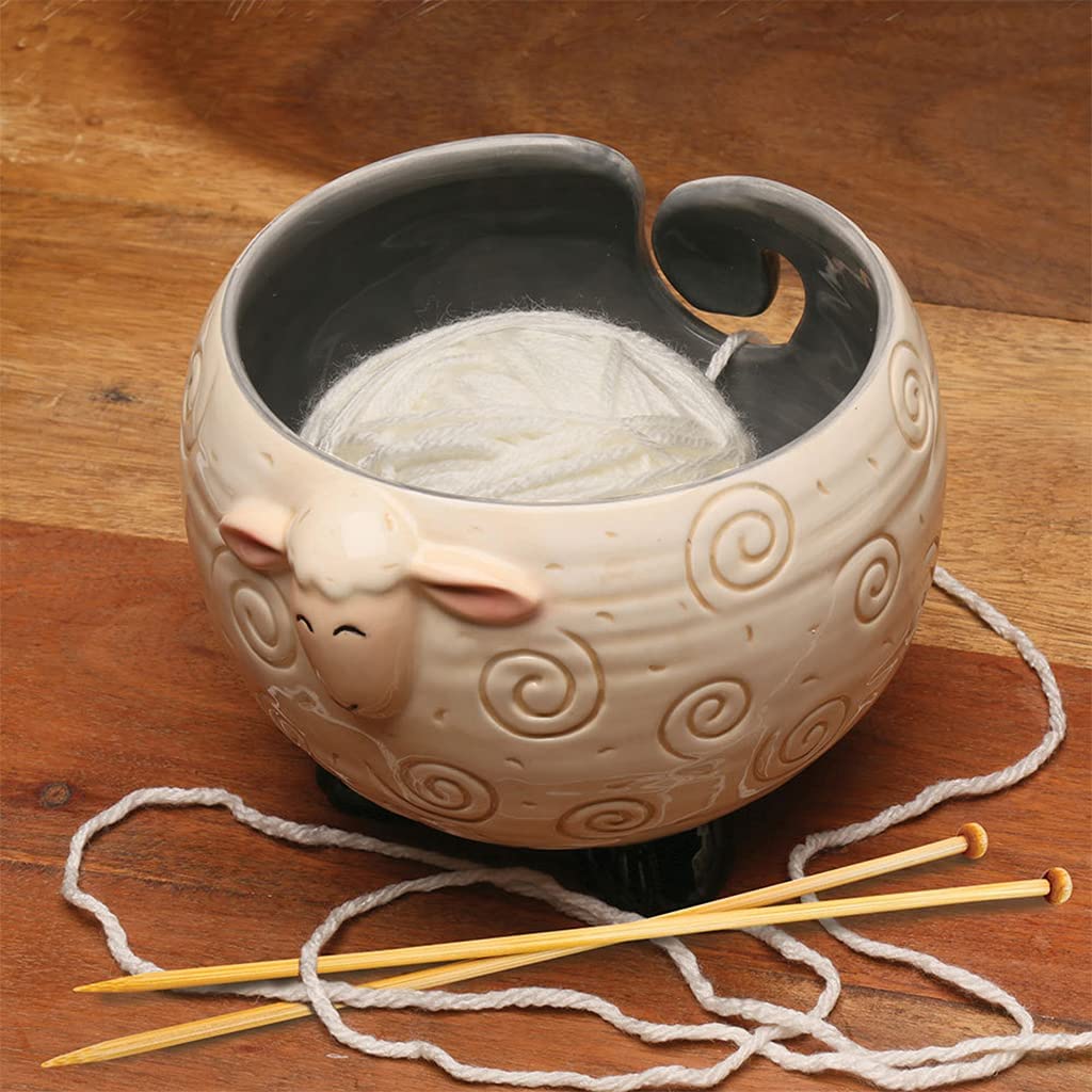 Sheep Yarn Bowl