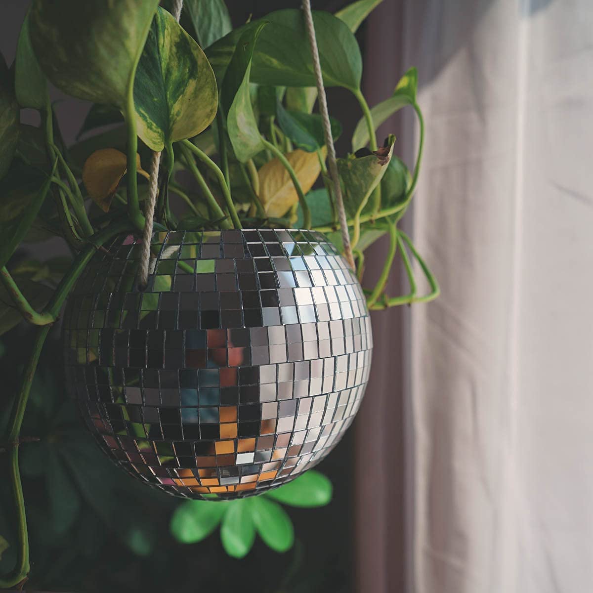 Disco Ball Planter