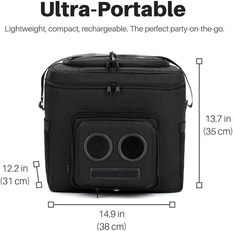 Cooler with Bluetooth Speakers