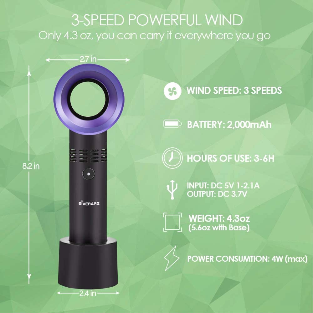 Mini Bladeless Fan