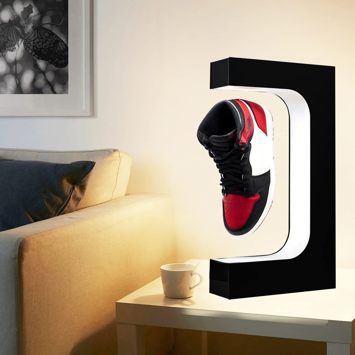 Floating Shoe Display