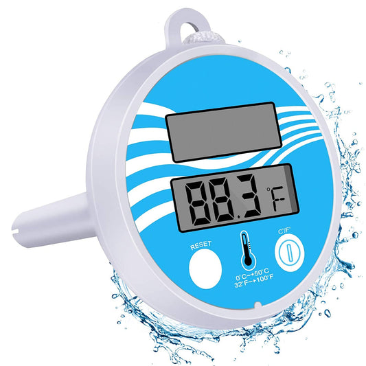 Solar Powered Pool Thermometer