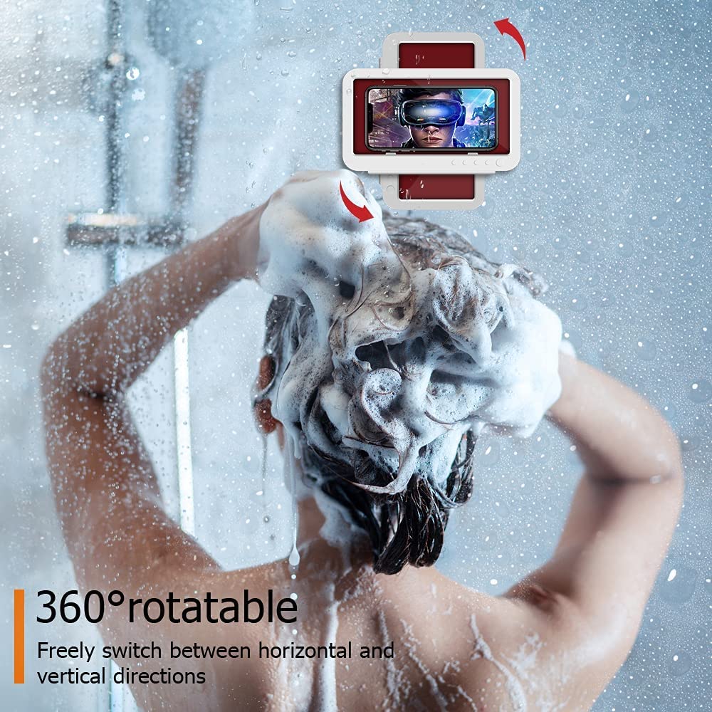Waterproof Shower Phone Holder (Anti-Fog)