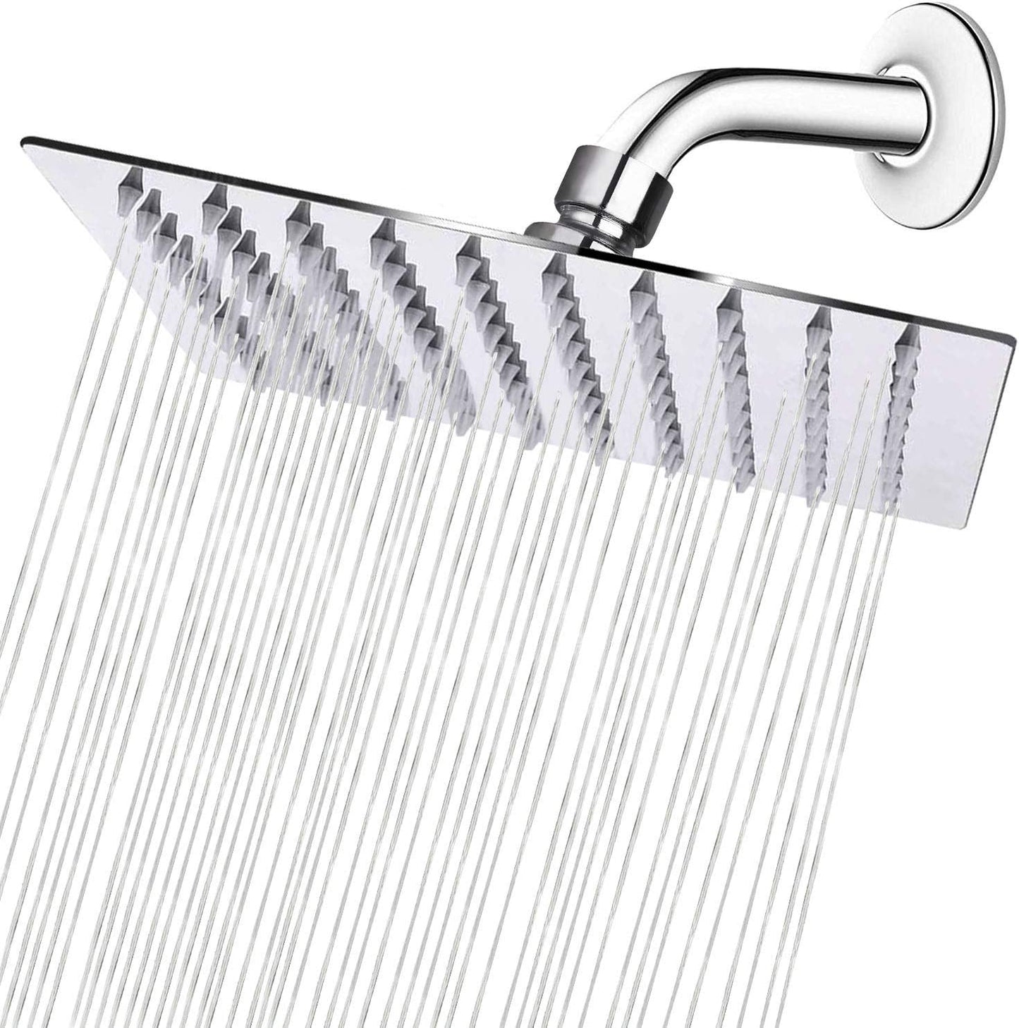 Square Rainfall Shower Head