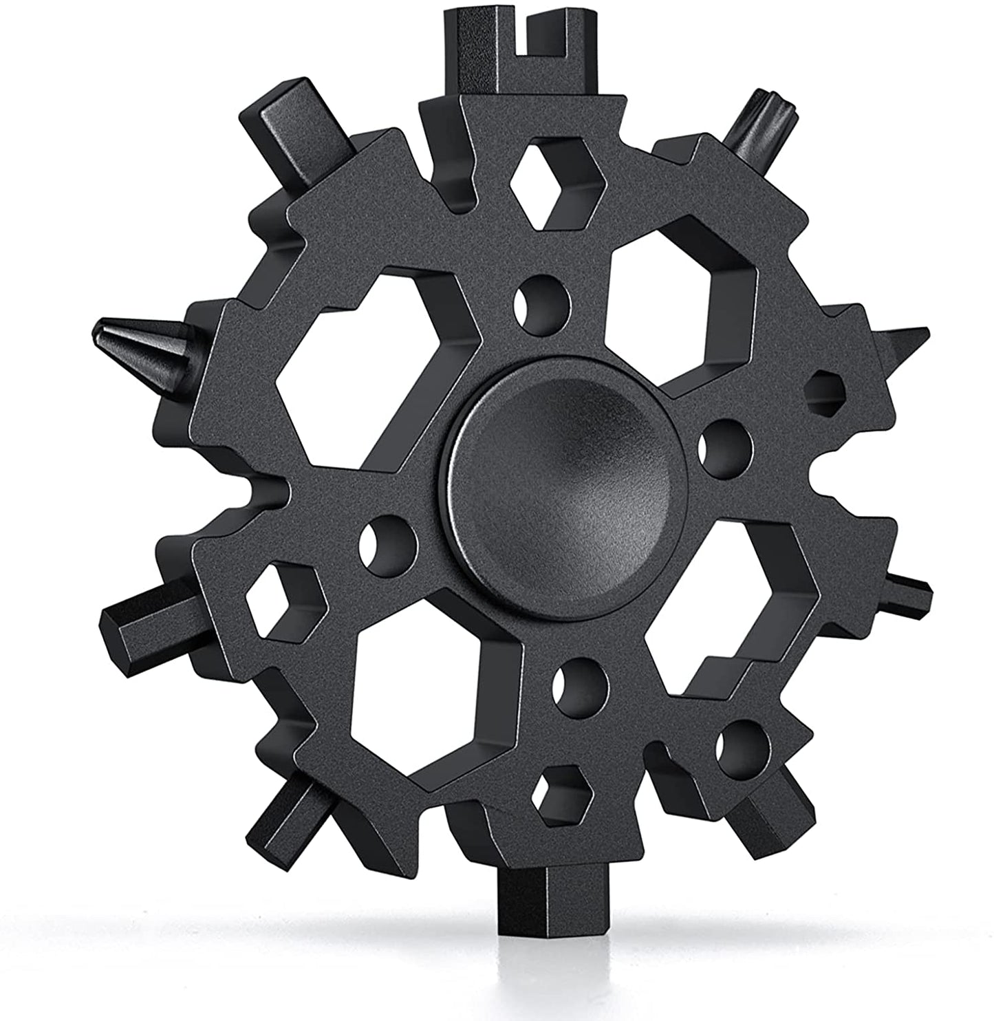 22-in-1 Snowflake Multi-Tool With Fidget Spinner