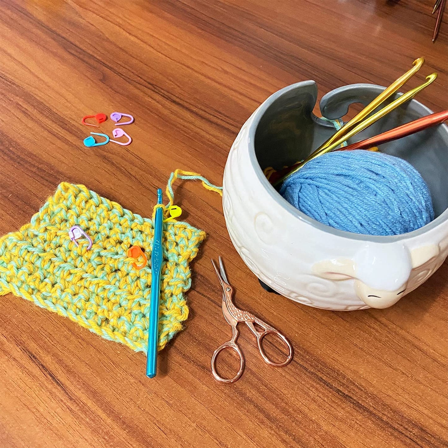 Sheep Yarn Bowl