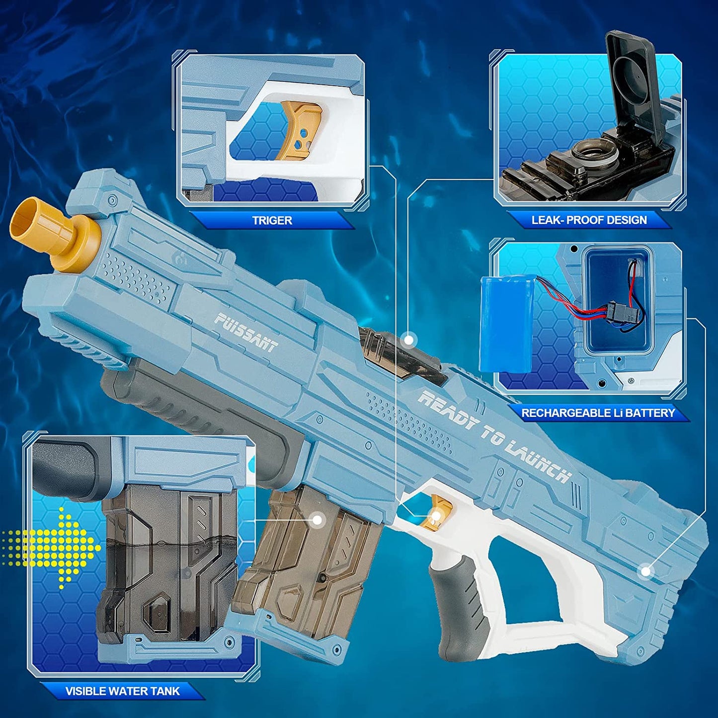 Most Powerful Electric Water Gun