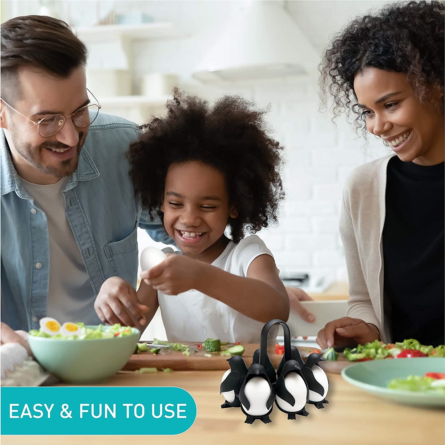 Penguin Shaped Boiled Egg Holder