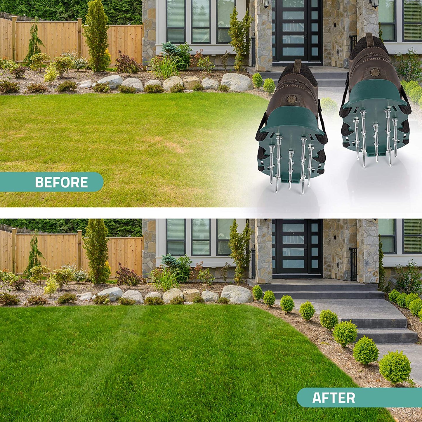 Universal Lawn Aerator Shoes