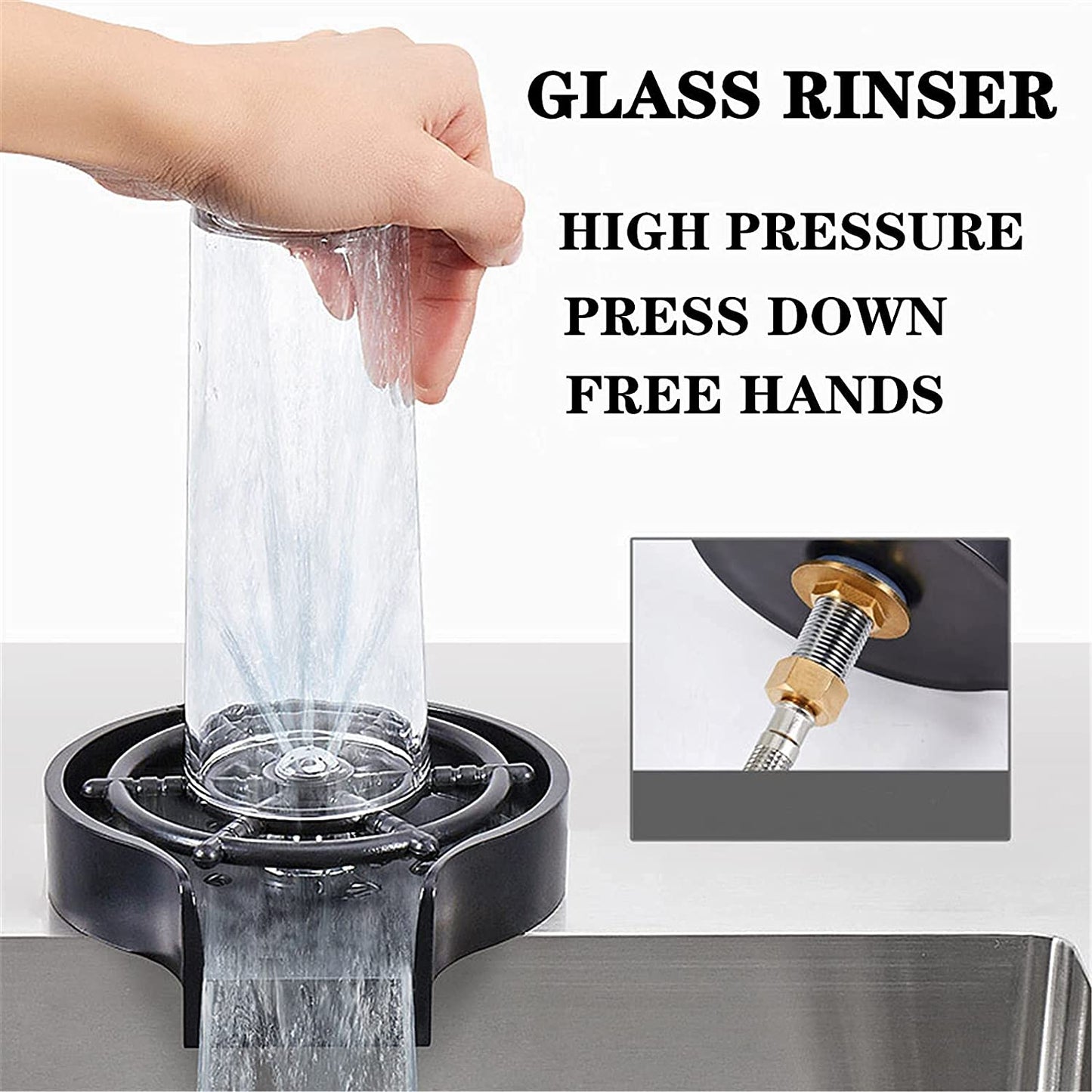 Glass Rinser For Sink