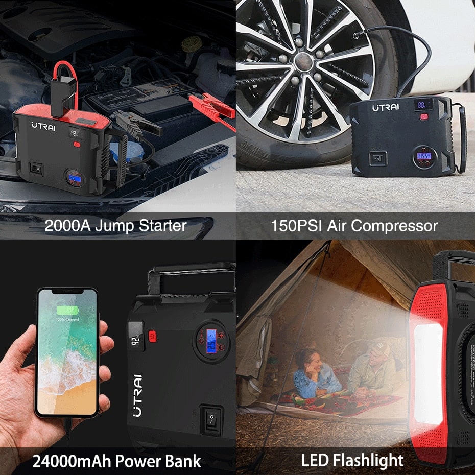 4 in 1 Jump Starter