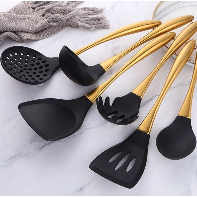 Gold Cooking Utensils Set (6PCS)
