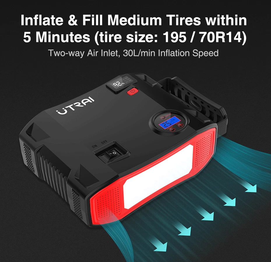 4 in 1 Jump Starter