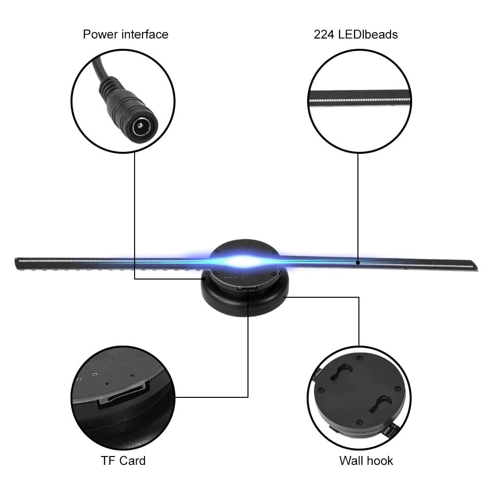 3D Hologram Fan