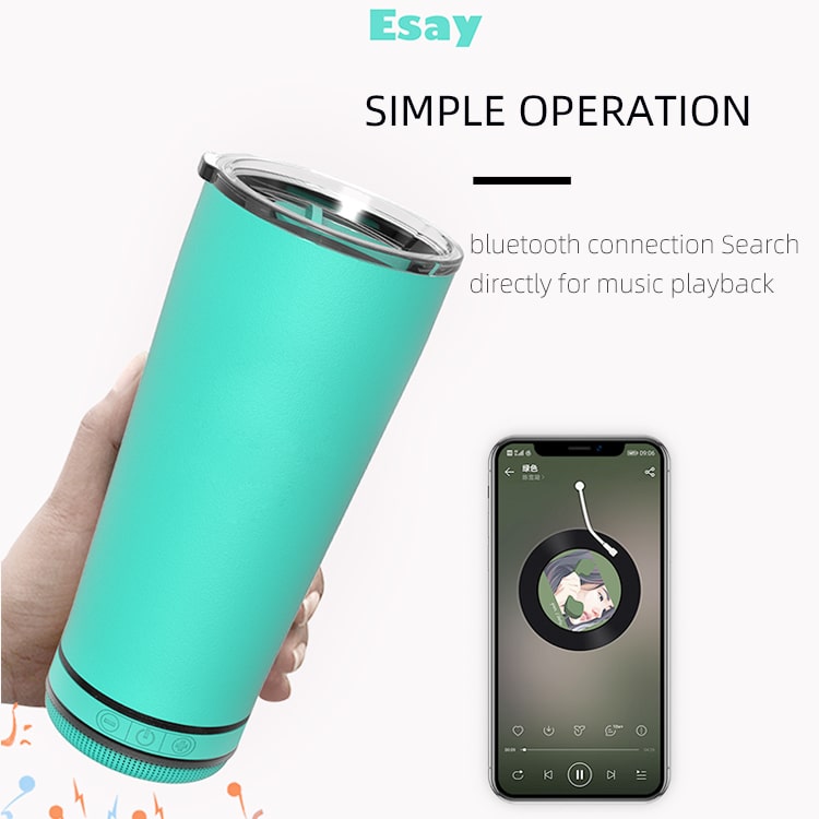 Bluetooth Speaker Tumbler