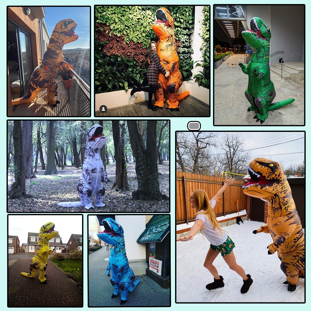 Inflatable Dinosaur Costume