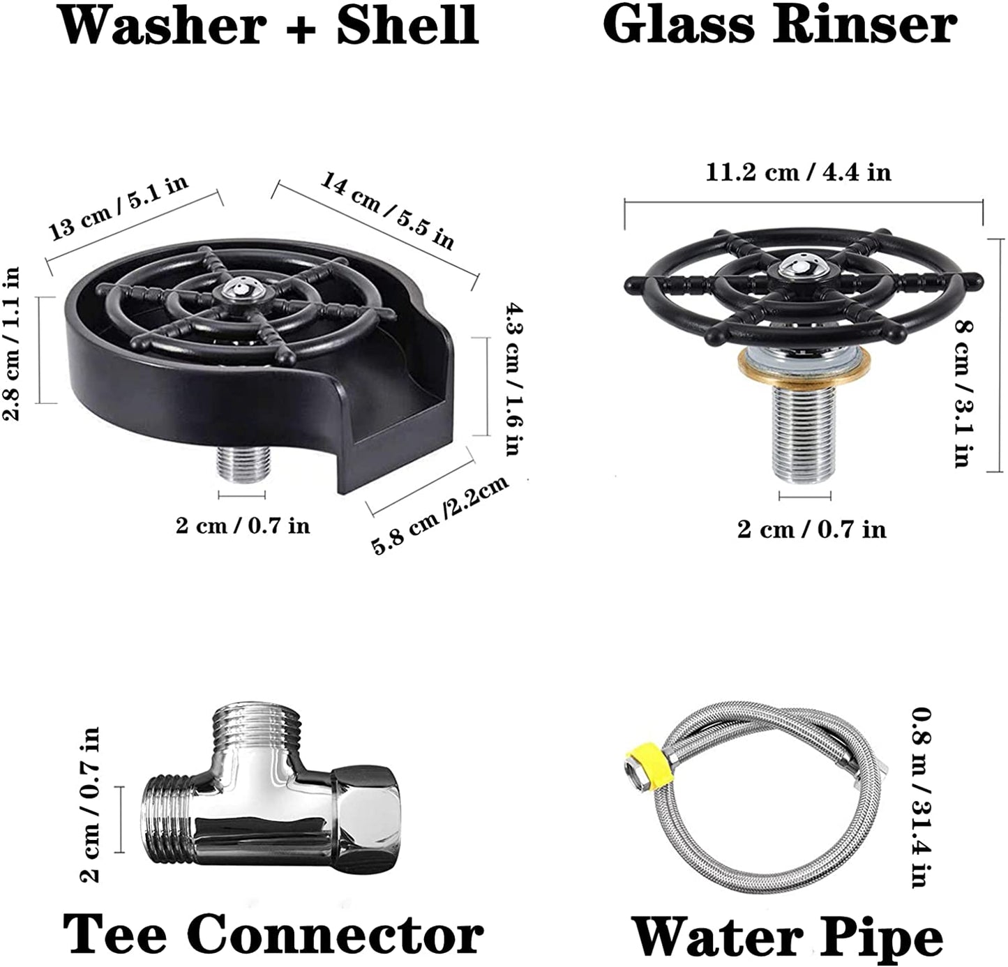 Glass Rinser For Sink