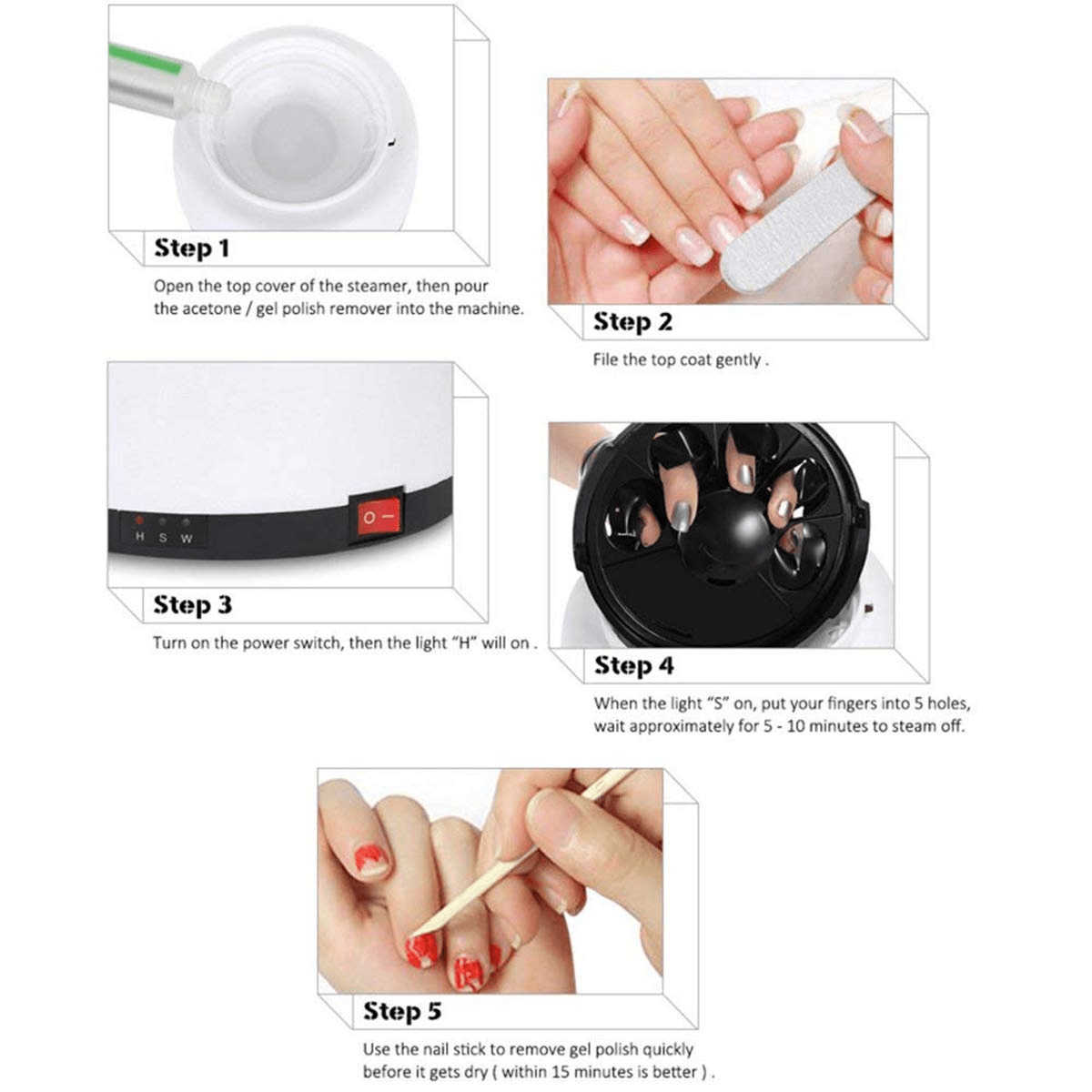 Gel Nail Polish Remover