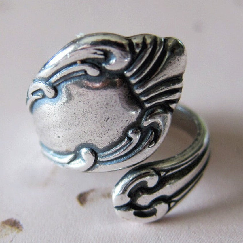 Sterling Silver Spoon Ring