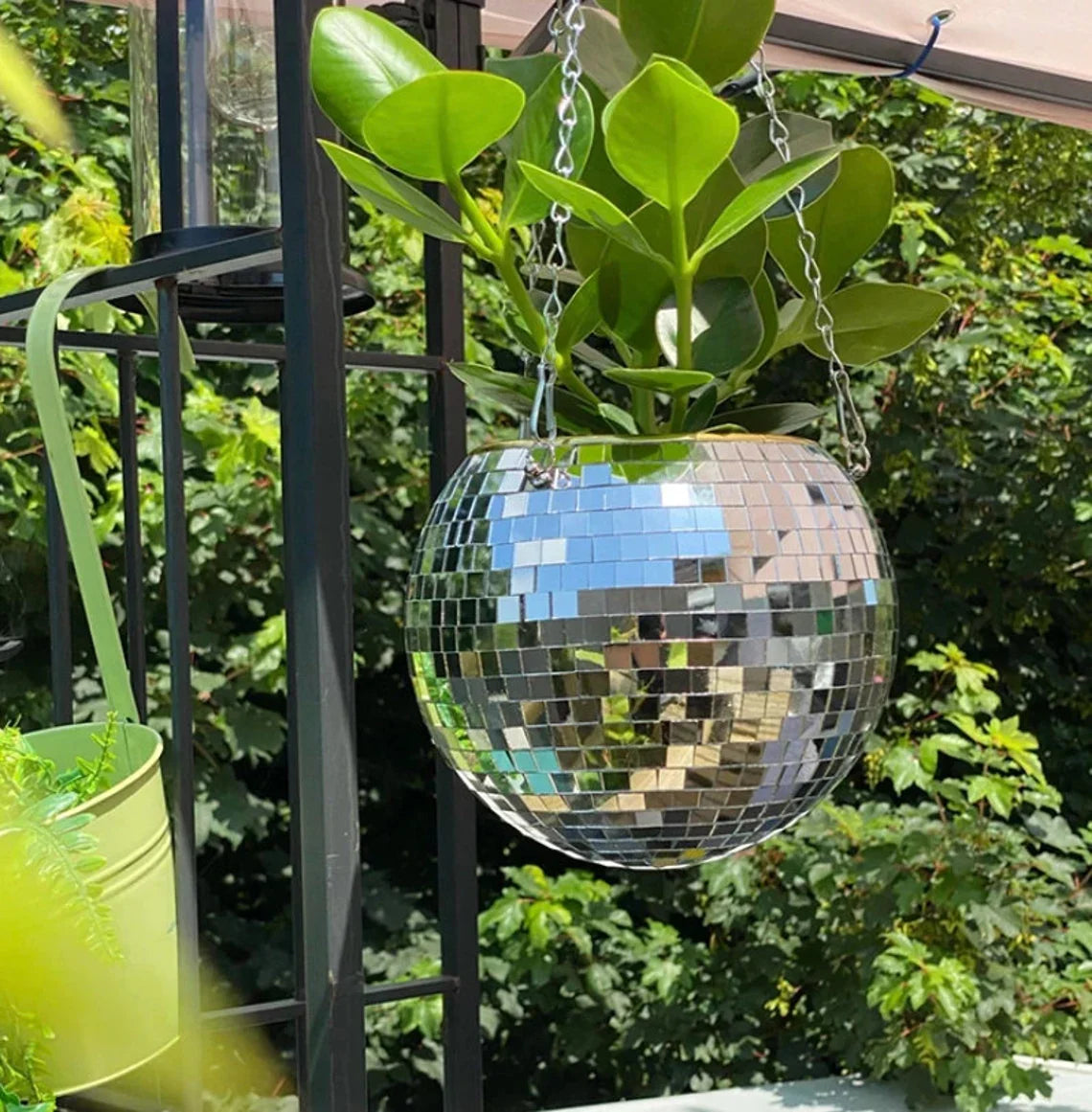 Disco Ball Planter