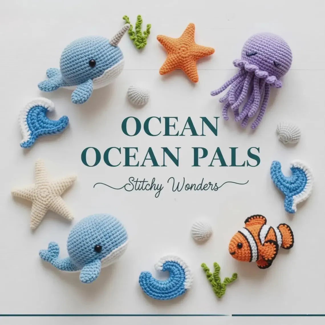 5.000+ Amigurumi Häkelmuster PDF – Süße Häkelanleitungen für Tiere, Figuren & Mehr | Digitaler Download