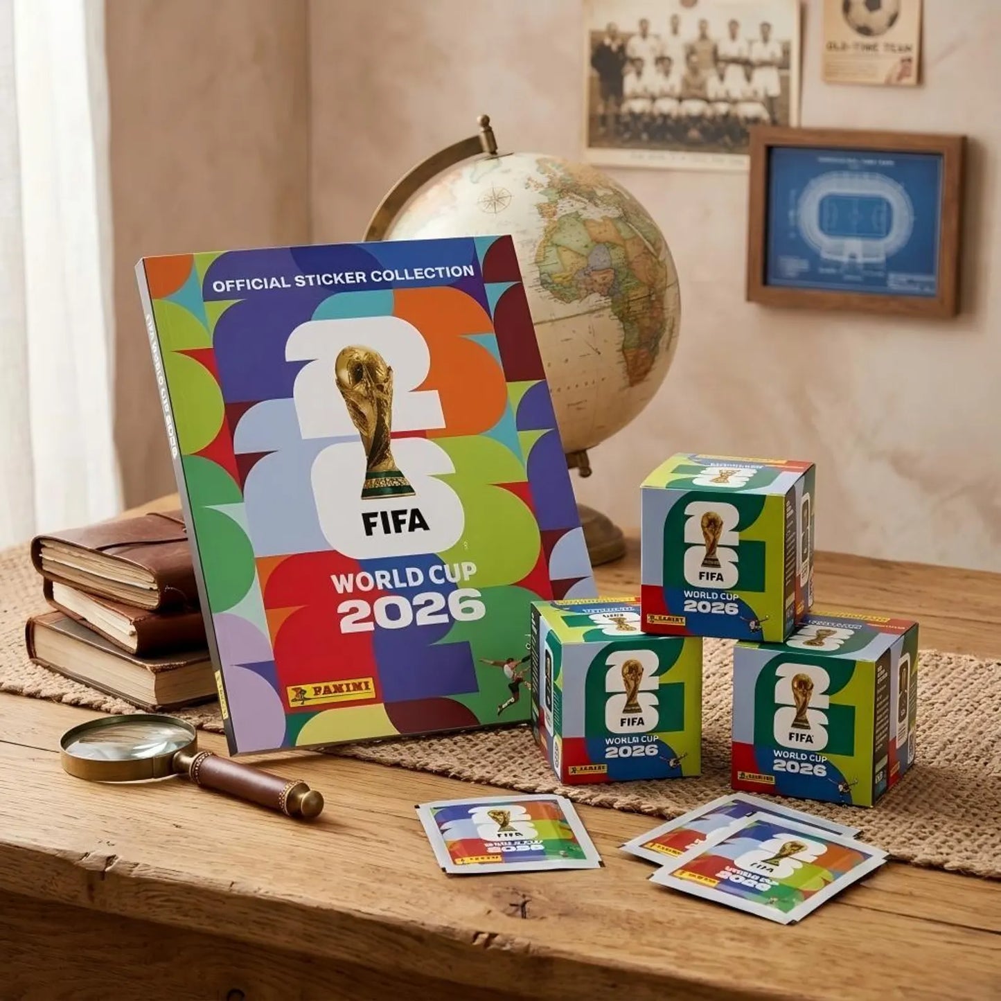 Panini World Cup 2026 Soccer Card Sticker Pack & Album – Limited Edition Collectible