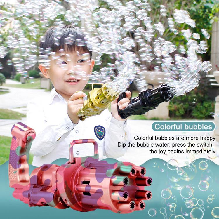 Bubble Gatling Machine Gun