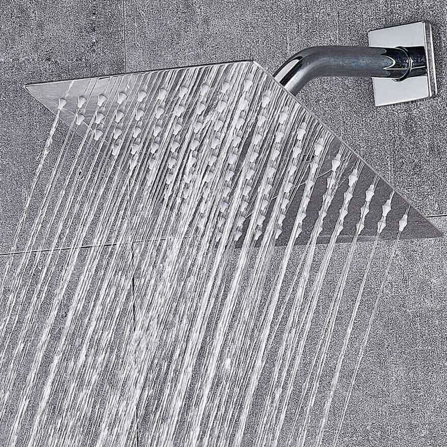 Square Rainfall Shower Head