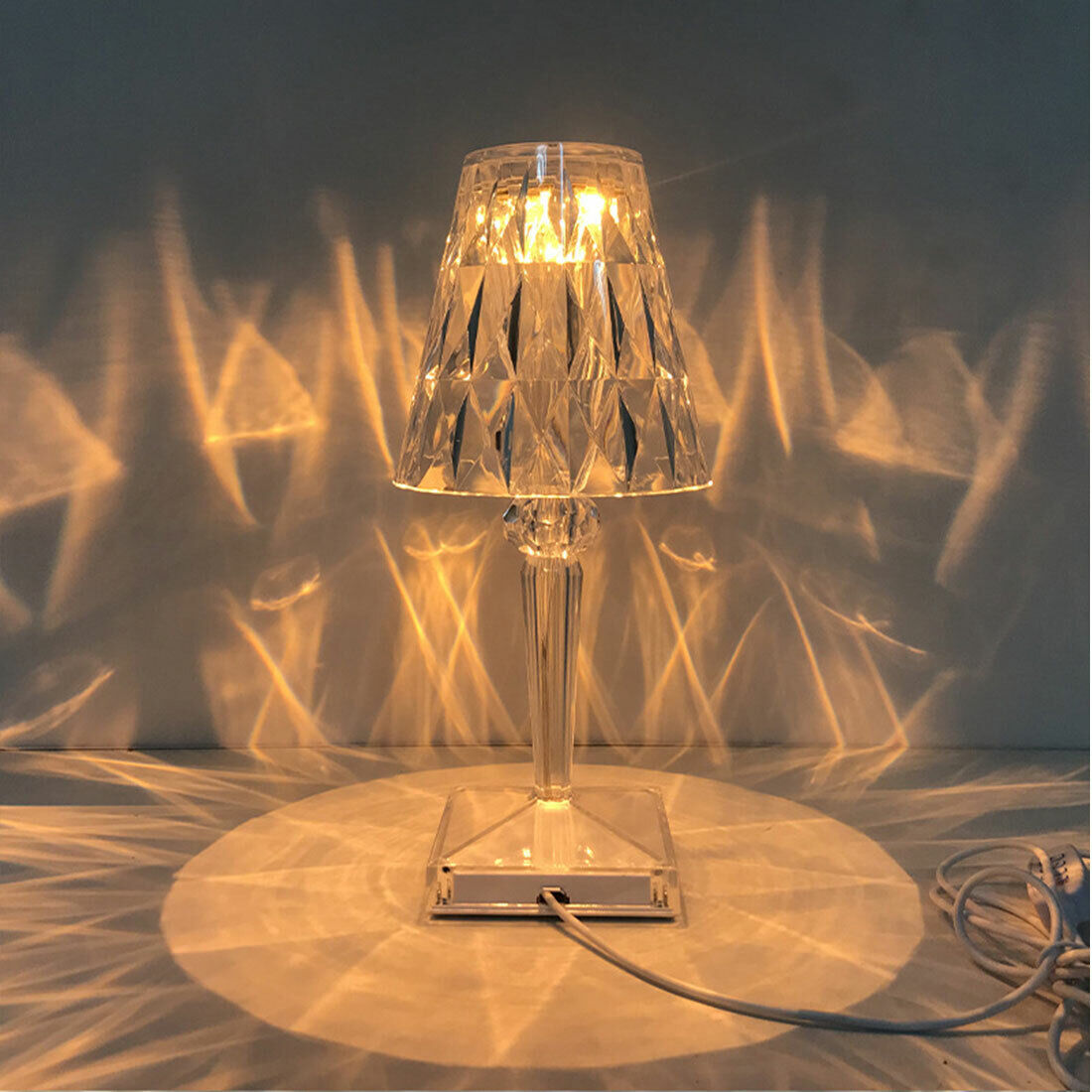 Crystal Table Lamp