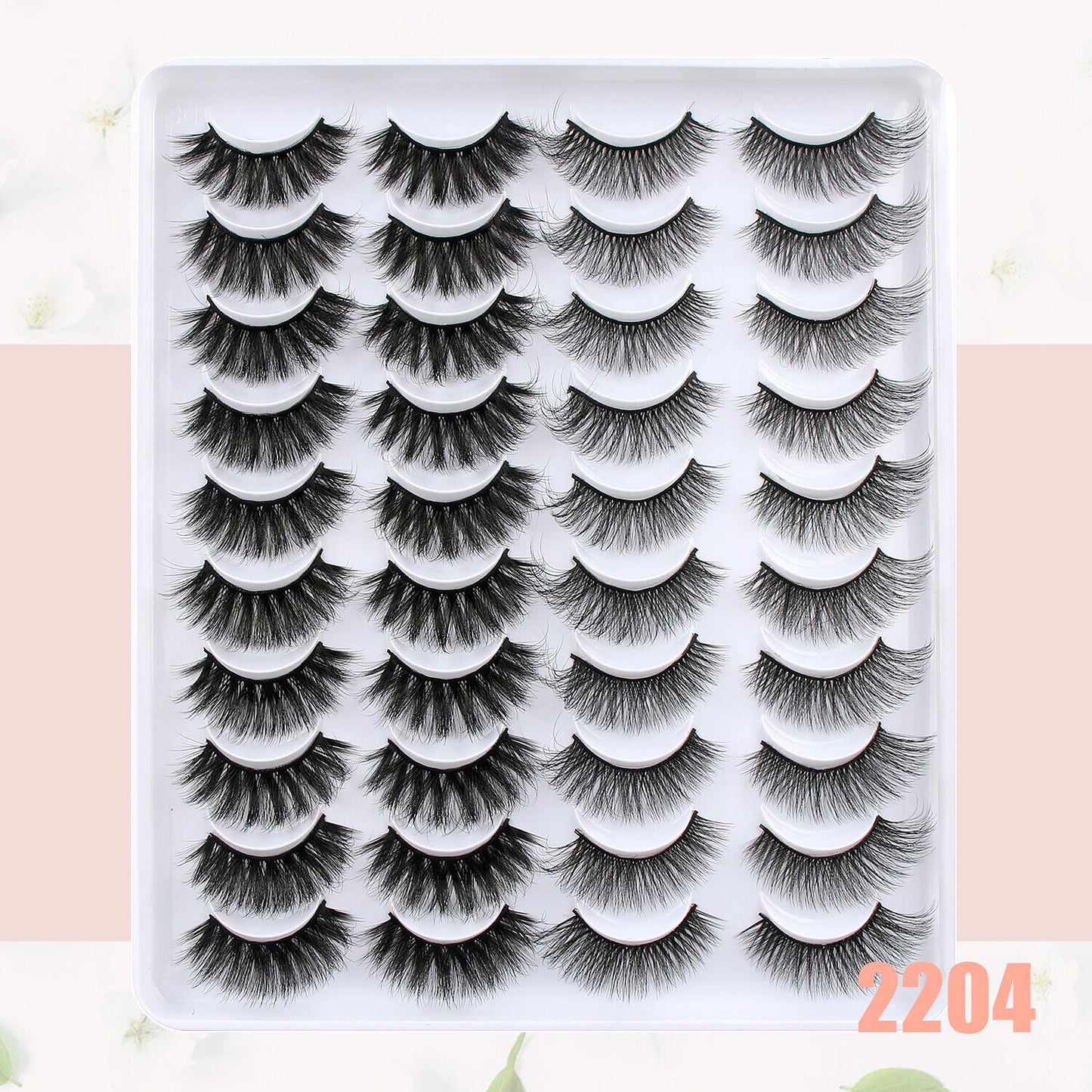 20 Pairs False Eyelashes | Natural Soft Lashes