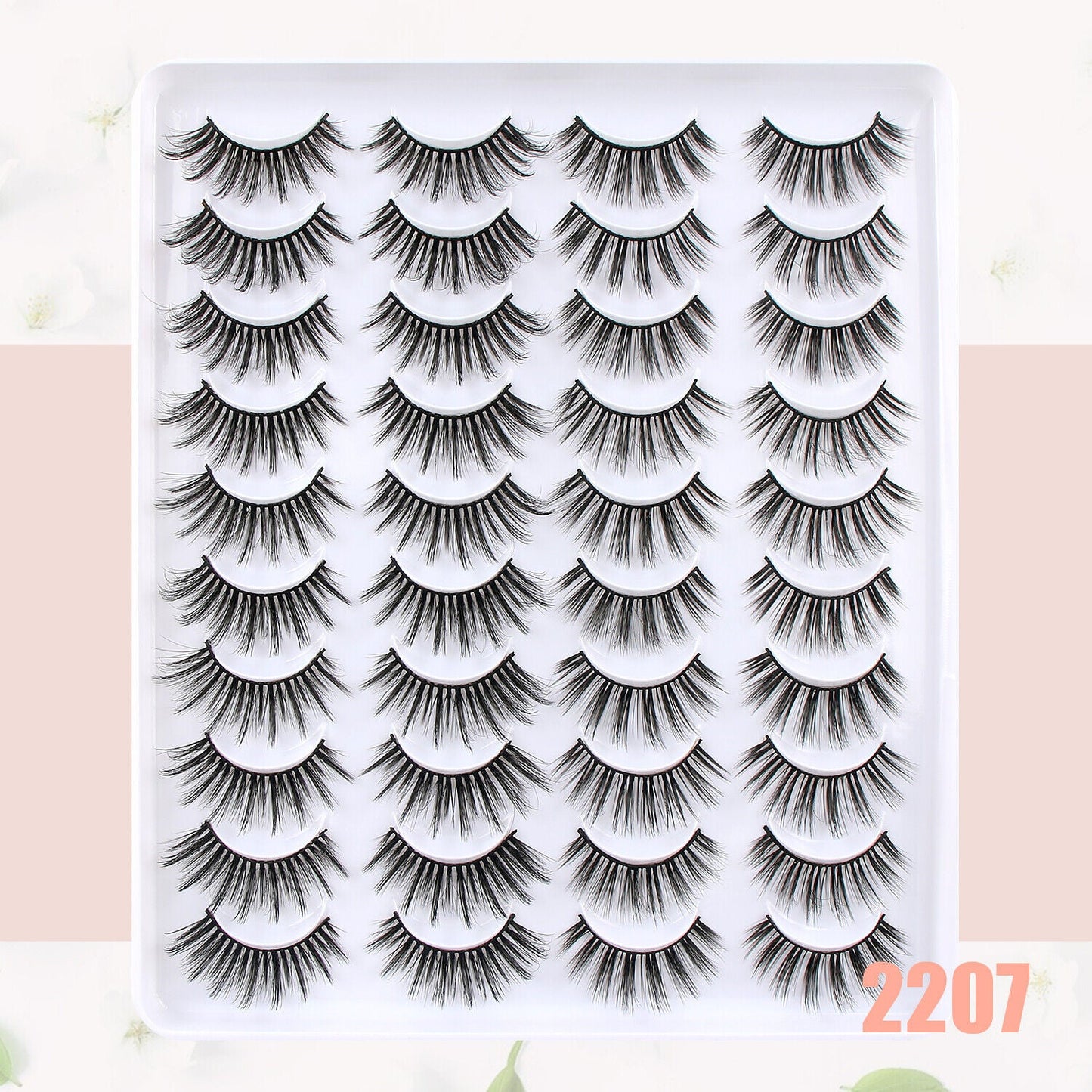 20 Pairs False Eyelashes | Natural Soft Lashes