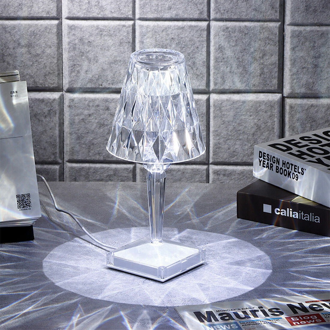 Crystal Table Lamp