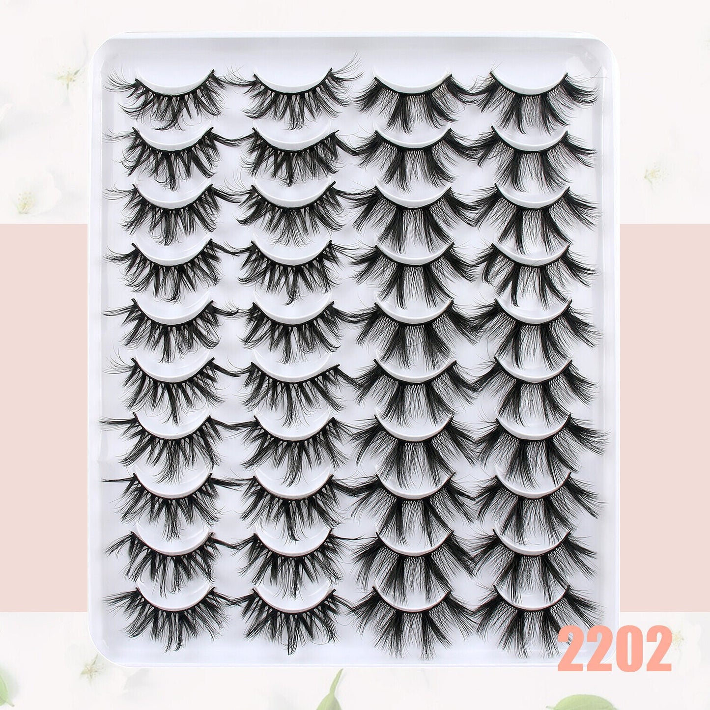 20 Pairs False Eyelashes | Natural Soft Lashes