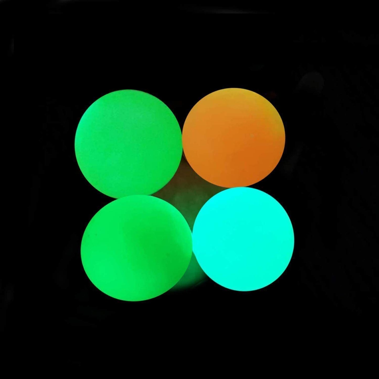 8 PCS Glow in The Dark Ceiling Balls | Stress Relief Sticky Balls